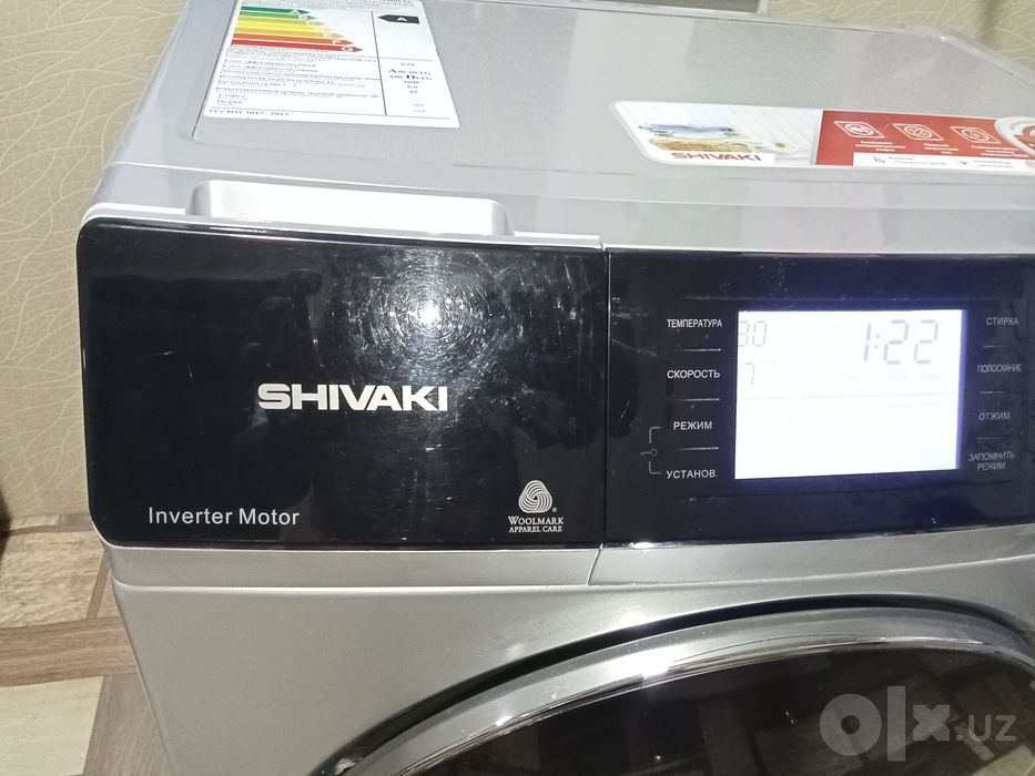 SHIVAKI 6 кг инвертор стиральная машина рабочая продается