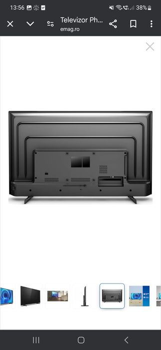 Televizor Philips 58PUS7505/12, 146 cm, Smart, 4K Ultra HD, LED, Clasa