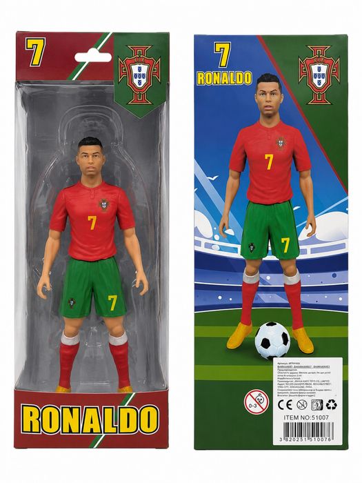 Футболна фигурки Ronaldo Messi Yamal Mbappe FIFA 2026