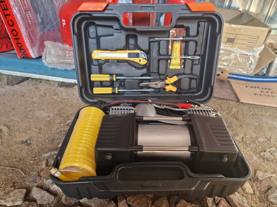 Новый мощный автомобильный насос компрессор