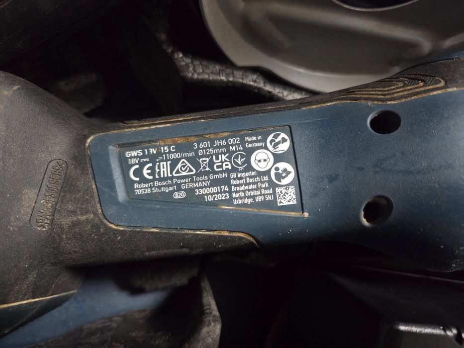 Polizor Bosch acumulator 18v