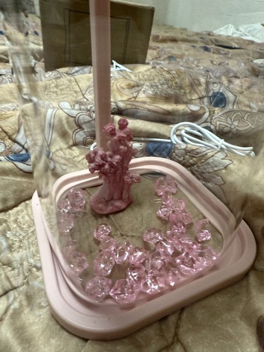 Стекляный мини аквариум новый и петушок на выбор в подарок