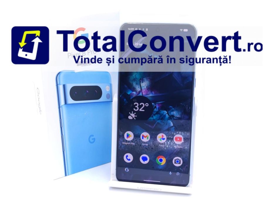 Google Pixel 8 Pro 128GB Bay 12GB Single, Garantie 24 luni | #D93894