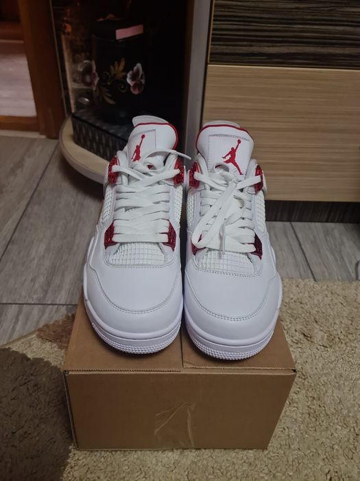 jordan 4 metallic red