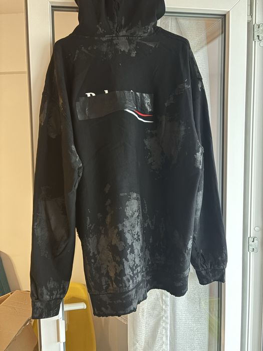Hanorac Balenciaga distressed (Rick Owens, Margiela, Vetements)