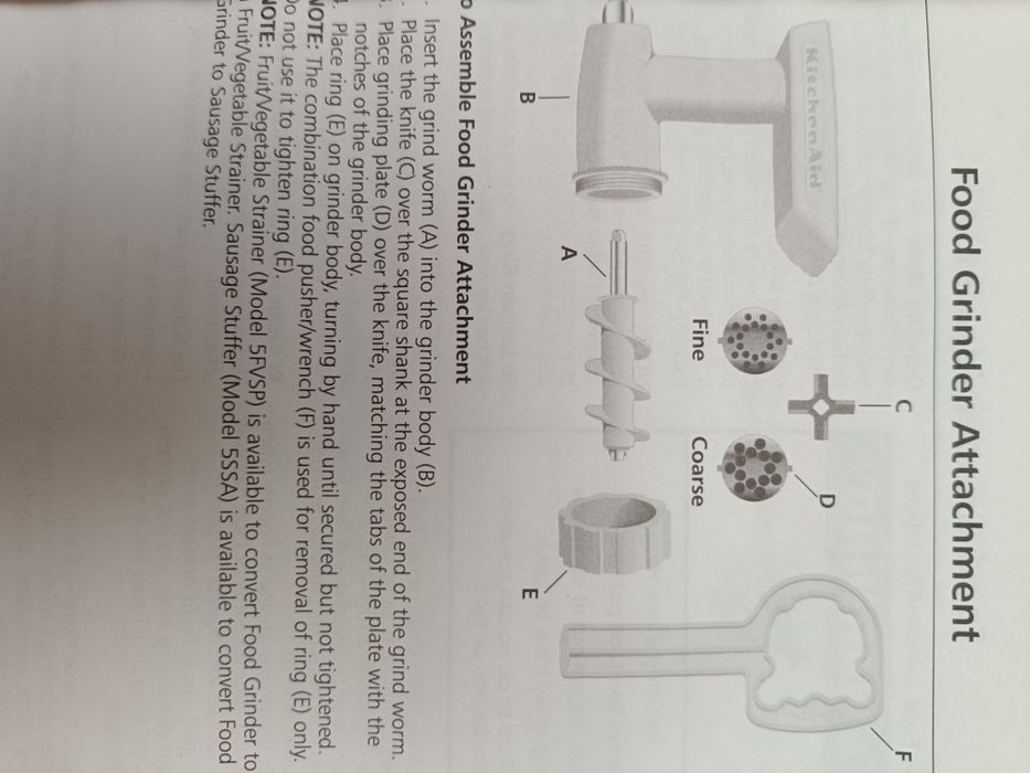 Миксер+мясорубка KitchenAid