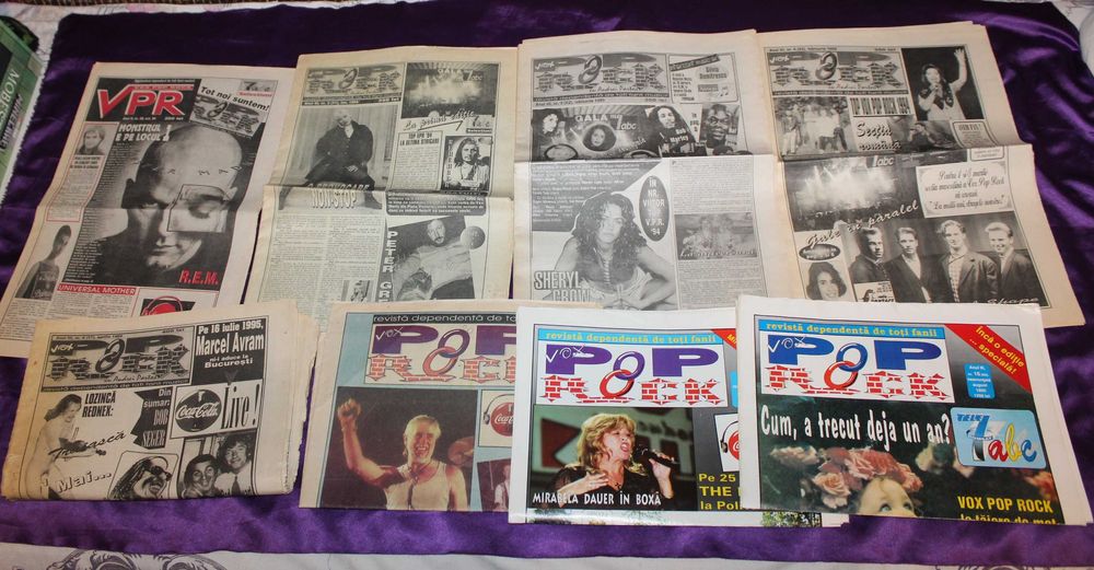 Lot reviste muzica Heavy Metal Magazine  vox pop rock revista