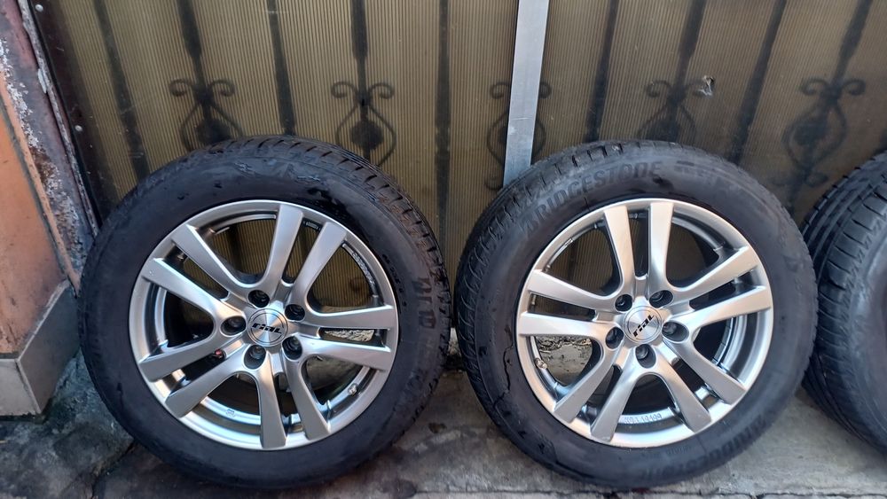 Jante magneziu audi vw cu cauciucuri  5x112 pe 16 Import Germania
