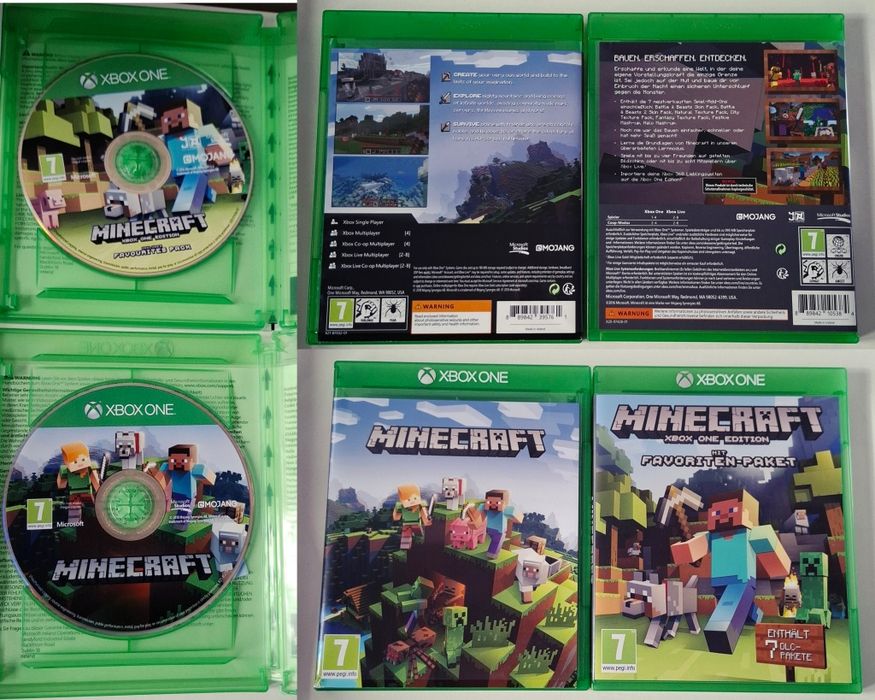 Consolă Xbox One S 1TB + jocuri Minecraft