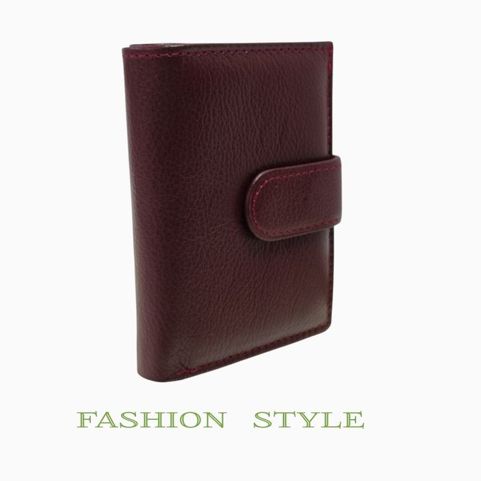 Калъф за документи и пари и книжни пари от естествена кожа