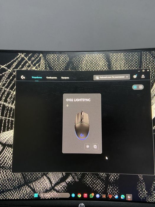 Logitech G102 (ОРИГИНАЛ) + коврик