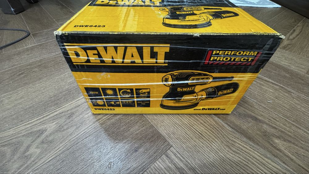 DeWalt DWE6423 — эксцентриковая шлифмашина 125 мм, оригинал