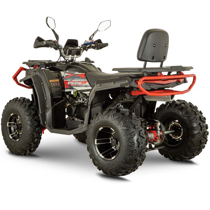 ATV TELSTAR TS-300 BLACK HOWK ДЪЛГА БАЗА 300CC атв с теглич и лебедка