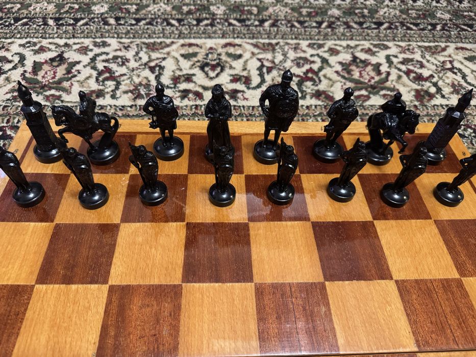 шахматы коллекционные 1983 русский сувенир