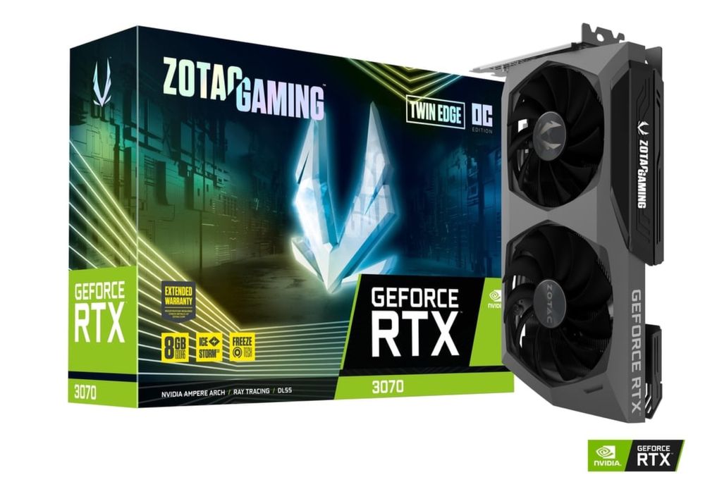 продам RTX 3070 zotac