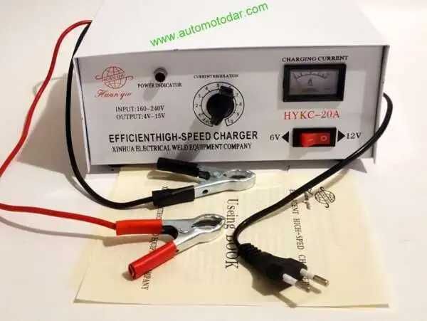 Зарядно за Акумулатор 20 Amp -6/ 12V