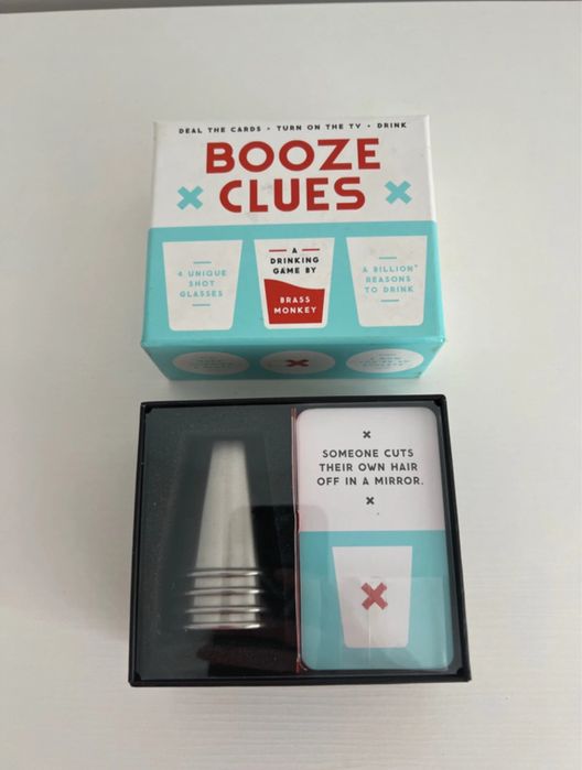 Joc - Booze Clues Drinking Game Set