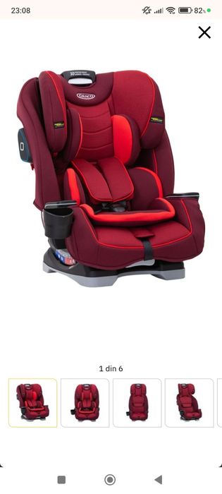 Scaun Auto  Graco Slim Flit Chili