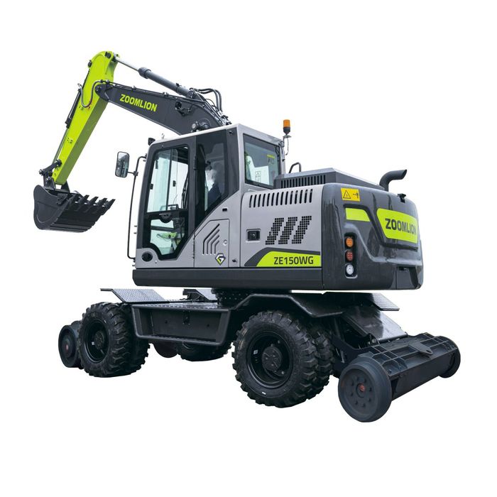 Экскаватор колесный ZE150WG. Новый.
