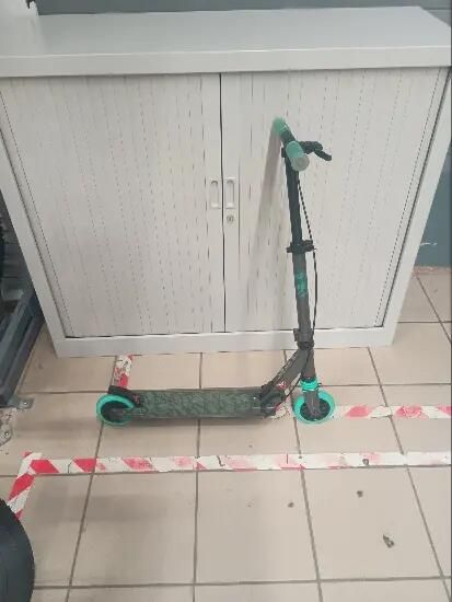 Trotinetă cu suspensii şi frâne pe ghidon Mid - (SecondHand) Decathlon