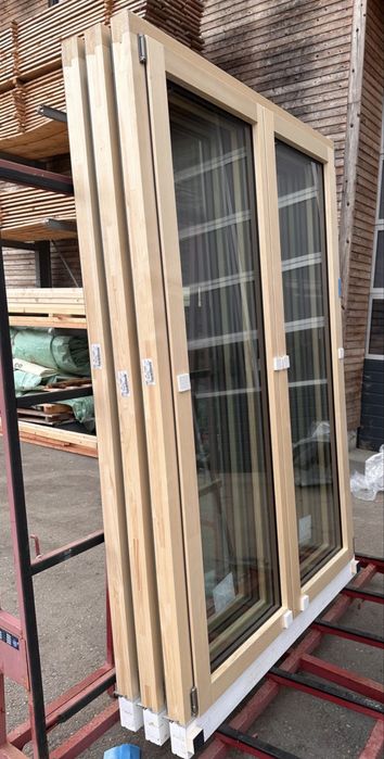 USA TERASA LEMN ALU TRIPAN Germania fereastra balcon antracit H 210 x L 142 Garantie