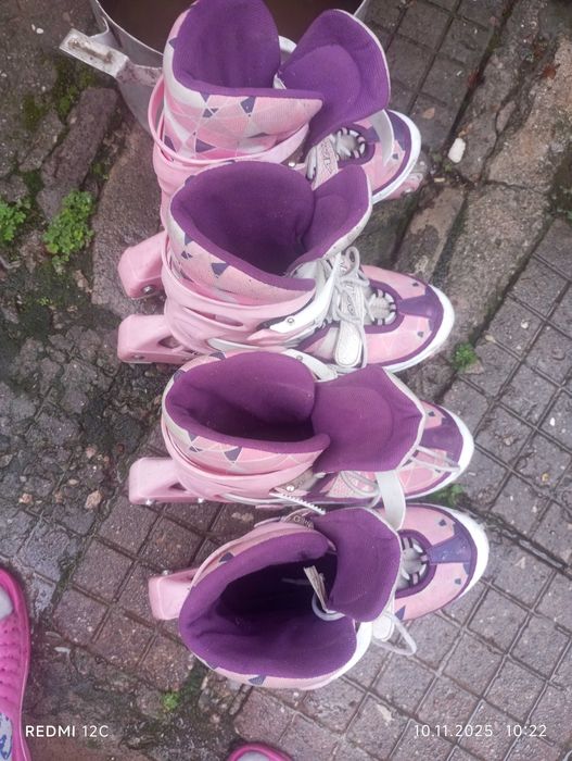 Ролери 35-38.Идеални за близначки но може и поотделно.