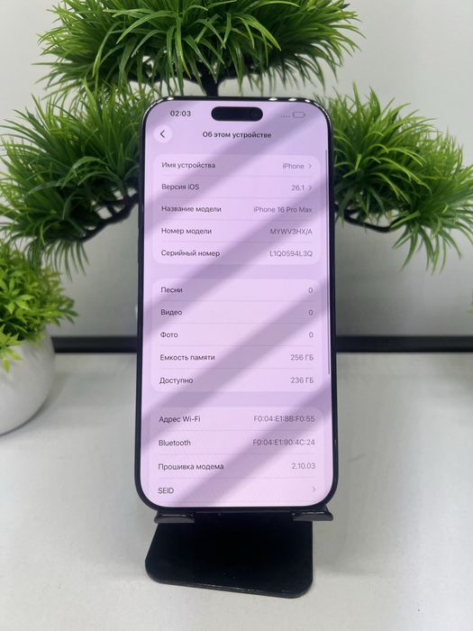 IPhone 16 pro max 256 gb