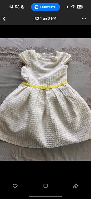 Вещи на девочку 2-8 лет платья рубашки куртки