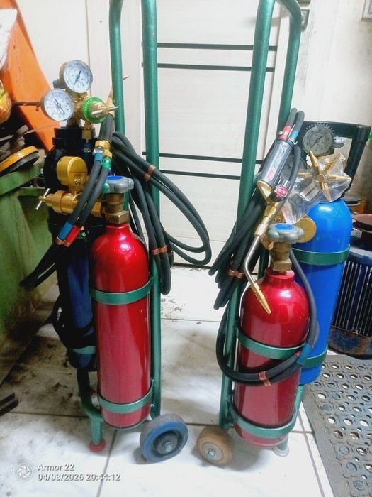 Газосварочный пост на тележке