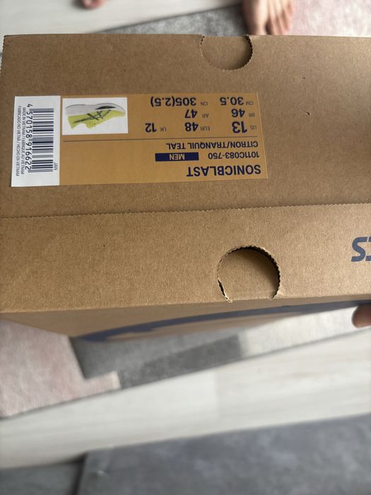 Мъжки маратонки за бягане ASICS SONICBLAST 48 номер / 30.5 см дължина на стелка