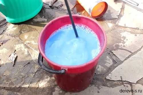 Бордоскую жидкость смесь