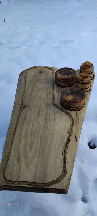 Дъска за Мезе със Солнички