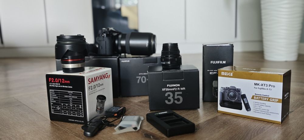 Fujifilm xt-3  и объективы