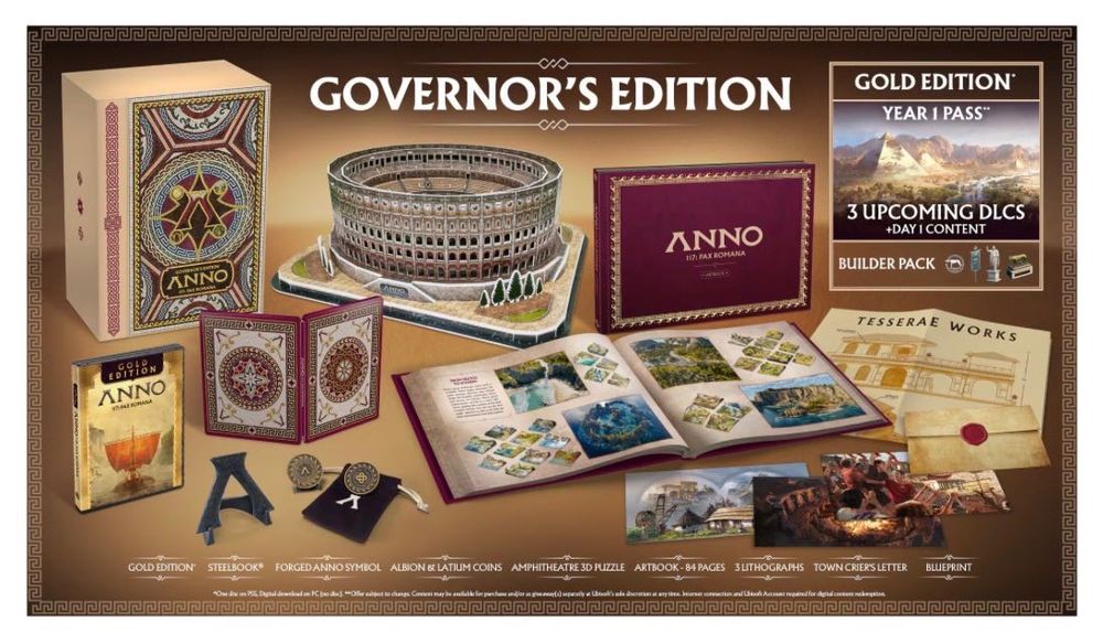 Anno Pax Romana - Governor’s edition PS5 без играта