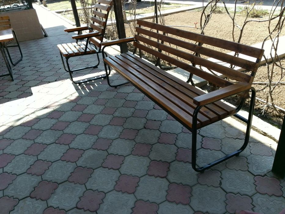 Мода , тренд , лофт скамейки