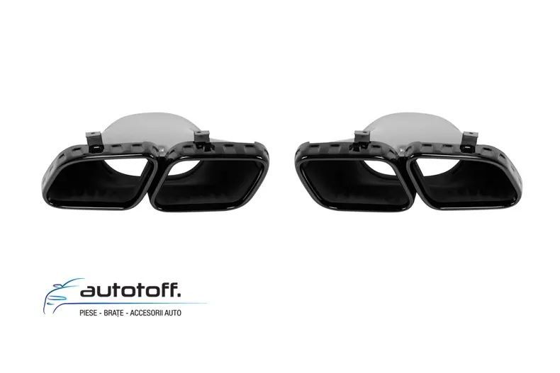 Pachet exterior compatibil Mercedes GLE Coupe C167 (19-23) GLE63 Black Design