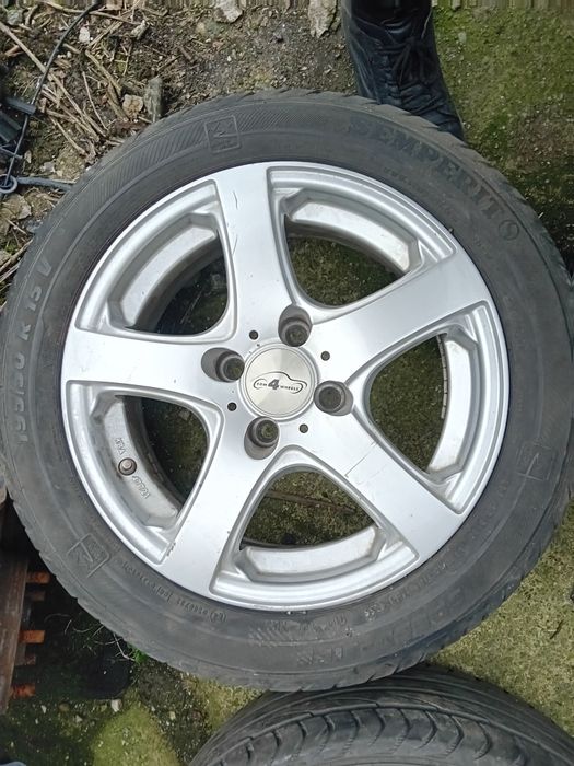 Лята джанта 15ка с гуми летни 195/50/15 MAZDA Мазда