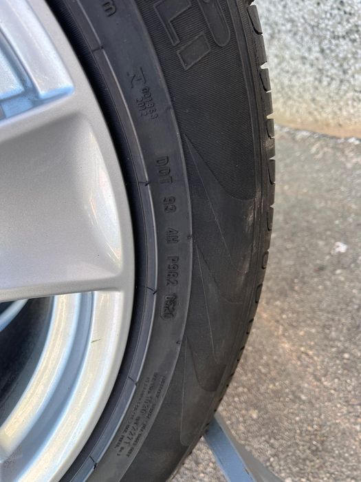 Vând jante cu cauciucuri x5 ,255.55.18 vara