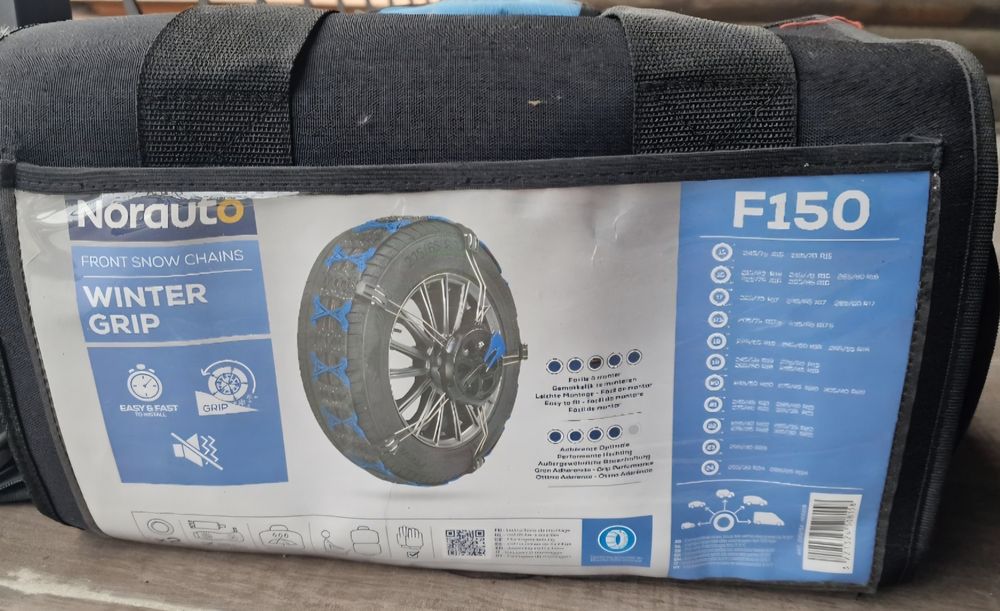 Set de 2 lanțuri de zăpadă , modelul Norauto Winter Grip F150