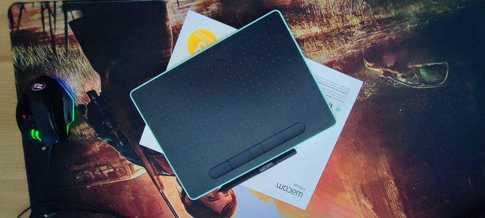 Wacom Intuos Small Bluetooth - таблет за рисуване и писане (зелен)