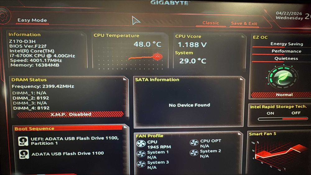 Kit Intel i7-6700k 4.2GHz + Gigabyte Z170-D3H + 16GB DDR4