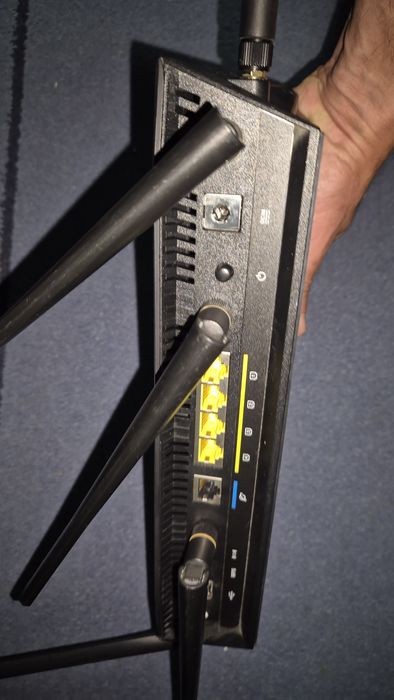 Router ASUS RT-AC3200, Tri-Band, AC 3200, 600 + 1300 + 1300 M