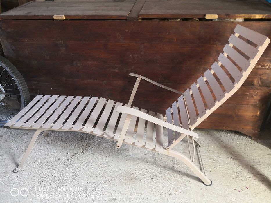 Sezlong de gradina din metal
