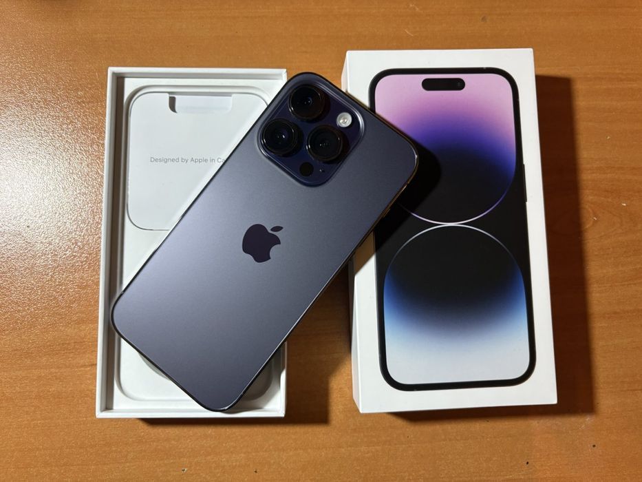 iPhone 14 Pro 128GB Deep Purple перфектен
