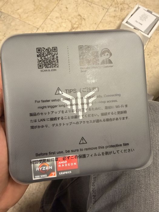 Mini pc nipogi pinova series E3B Ryzen 7 7730U 16gb 512gb nou sigilat