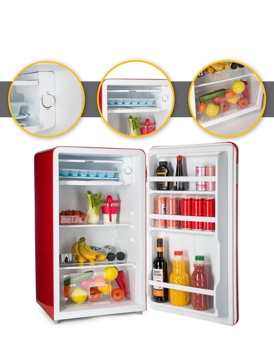 Frigider Vortex rosu