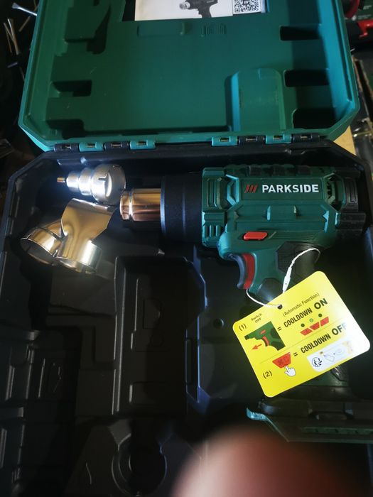 Suflanta aer cald parkside noua în cutie