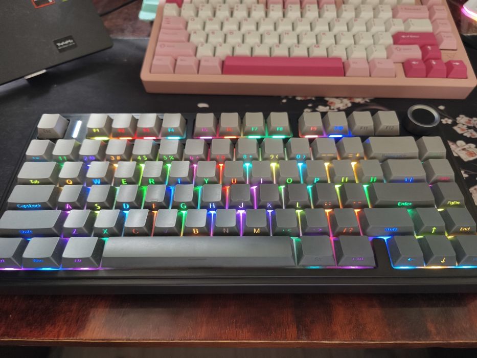Aula f75 gray gradient клавиатура