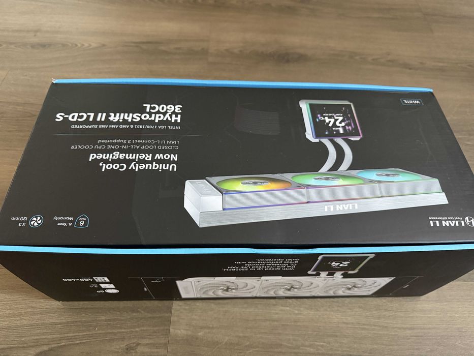 Продавам Lian Li HydroShift II LCD-S 360CL AiO, RGB, LCD Display