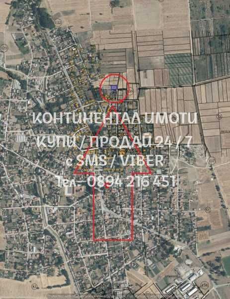 Парцел 690м2 за жилищно с виза в тиха част - код 62660